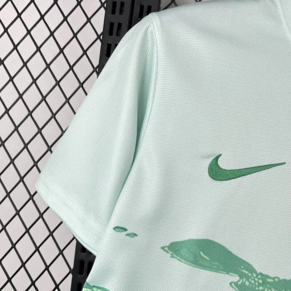 Brazil 2025/26 Green And White Jersey - Image 6