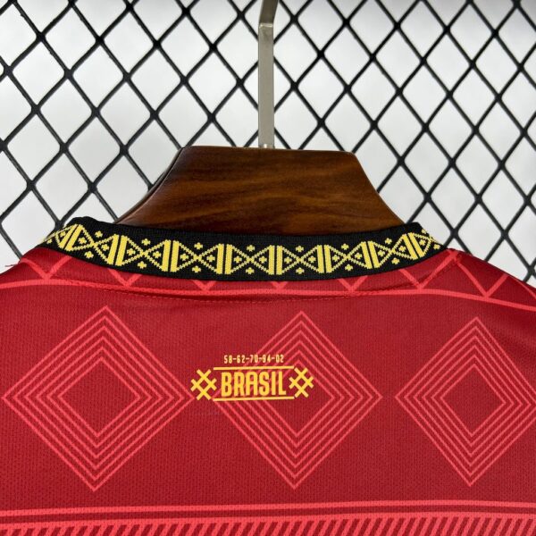 Brazil 2025/26 Jordan Red Special Edition Jersey - Image 3