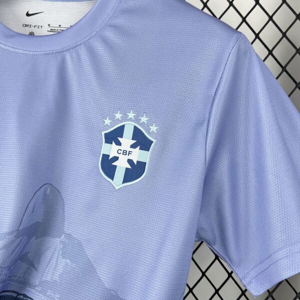 Brazil 2025/26 Light Purple Jersey - Image 5
