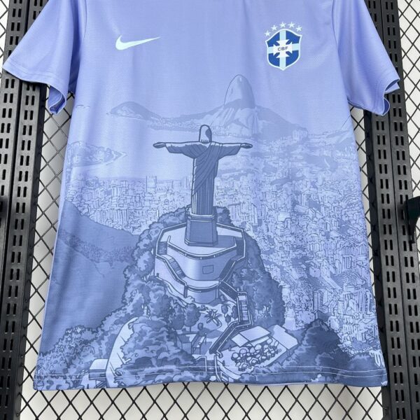 Brazil 2025/26 Light Purple Jersey - Image 4