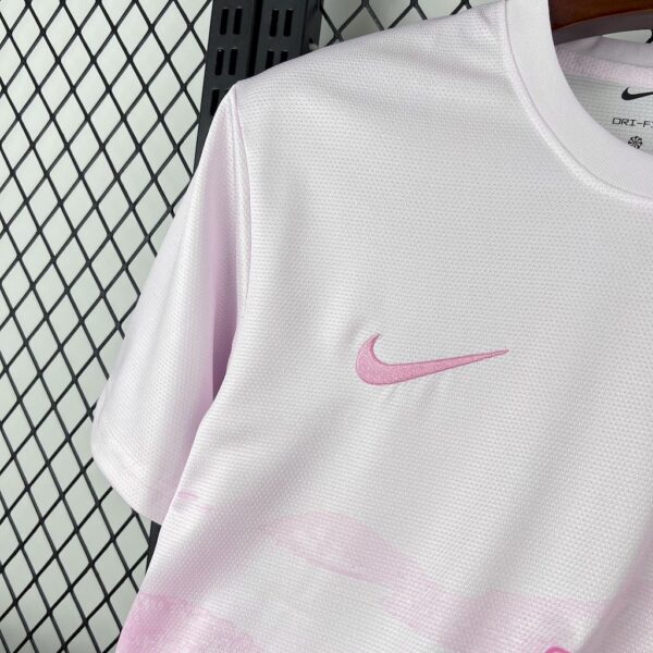 Brazil 2025/26 Pink White Jersey - Image 5