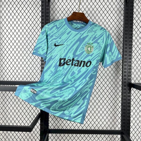 Sporting Cp 2025/26 Blue Goalkeeper Jersey
