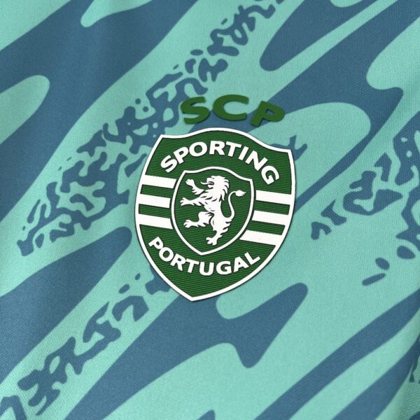 Sporting Cp 2025/26 Blue Goalkeeper Jersey - Image 5