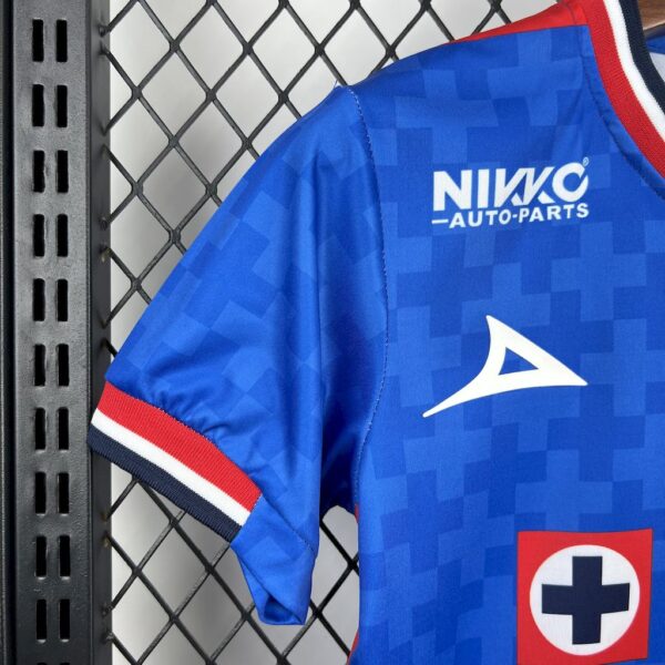 Cruz Azul 2025/26 Home Kids Kit - Image 7