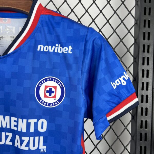 Cruz Azul 2025/26 Home Kids Kit - Image 5