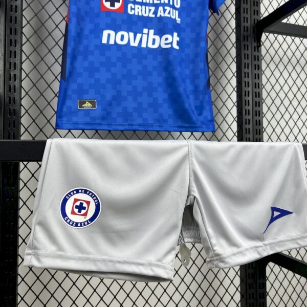 Cruz Azul 2025/26 Home Kids Kit - Image 3