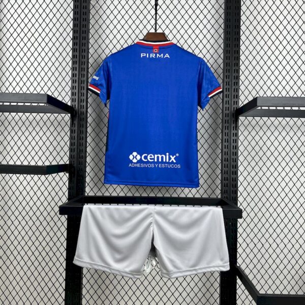 Cruz Azul 2025/26 Home Kids Kit - Image 2