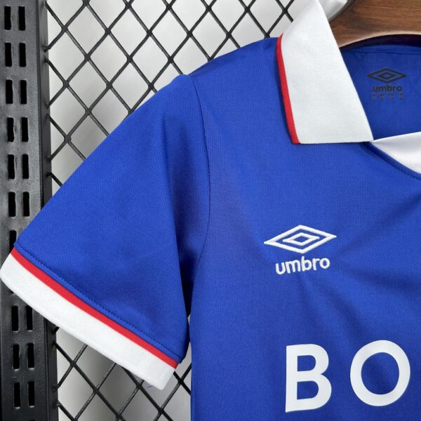 Rangers 2025/26 Home Kids Kit - Image 7