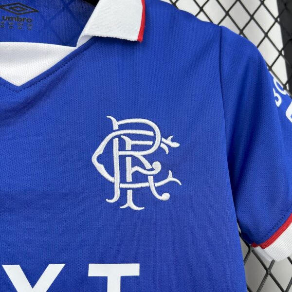 Rangers 2025/26 Home Kids Kit - Image 5
