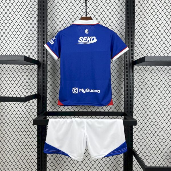 Rangers 2025/26 Home Kids Kit - Image 2