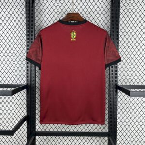 Alternative view of Mens Brazil 2025/26 Jordan Maroon Jersey