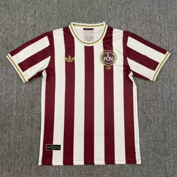 1.Fc Nuremberg 2025/26 125Th Football Jersey