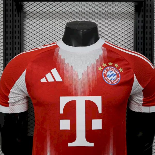 Bayern Munich 2025/26 Home Jersey Player Version - Image 3