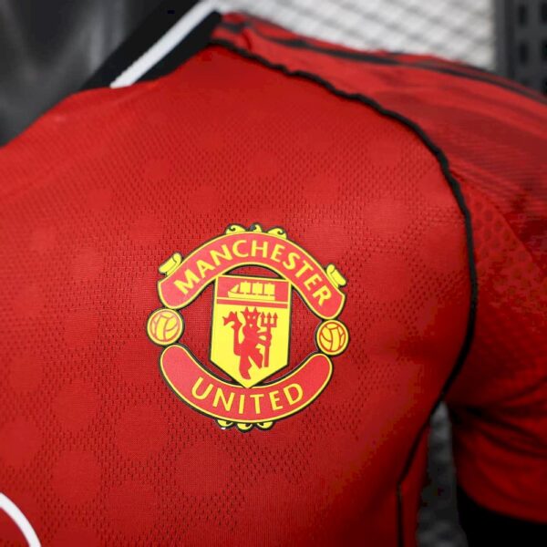 Manchester United 2025/26 Home Jersey Player Version - Image 5