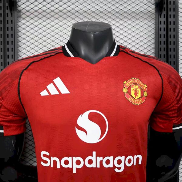 Manchester United 2025/26 Home Jersey Player Version - Image 4