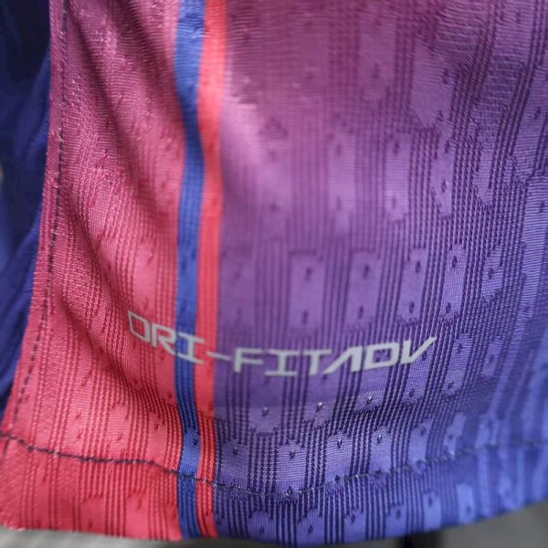 Barcelona 2025/26 Home Long Sleeves Jersey Player Version - Image 8