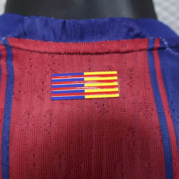 Barcelona 2025/26 Home Long Sleeves Jersey Player Version - Image 6