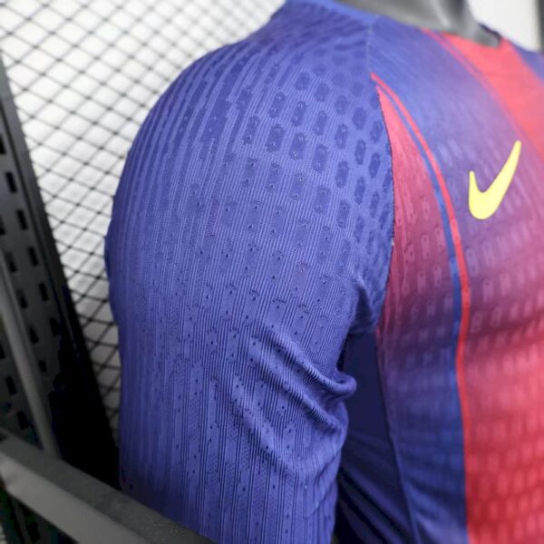 Barcelona 2025/26 Home Long Sleeves Jersey Player Version - Image 3