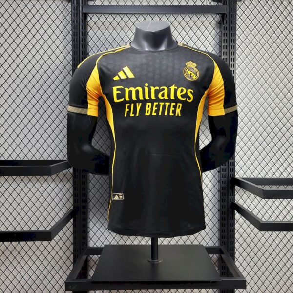 Real Madrid 2025/26 Black Especial Jersey Player Version