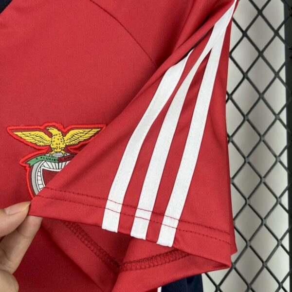 Benfica 1999/00 Home Retro Jersey - Image 4