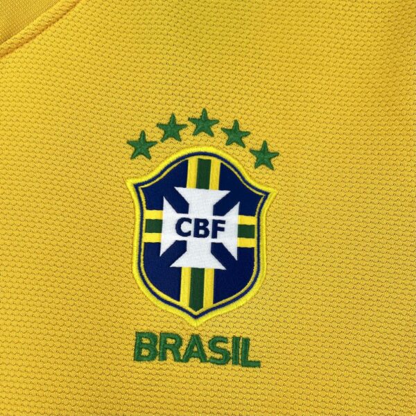 Brazil 2012/13 Home Retro Jersey - Image 6