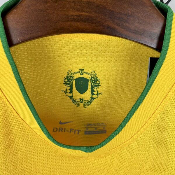 Brazil 2012/13 Home Retro Jersey - Image 5