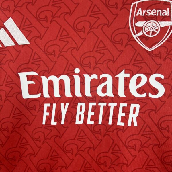 Arsenal 2025/26 Home Womens Jersey - Image 6