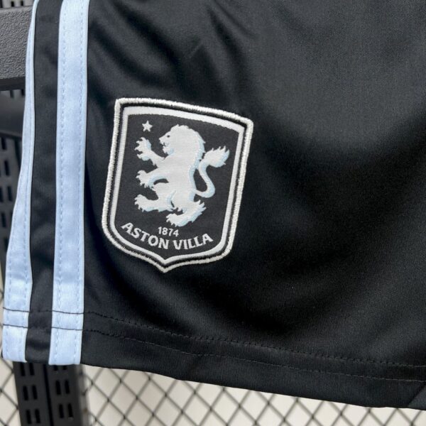 Aston Villa 2025/26 Away Kids Kit - Image 5