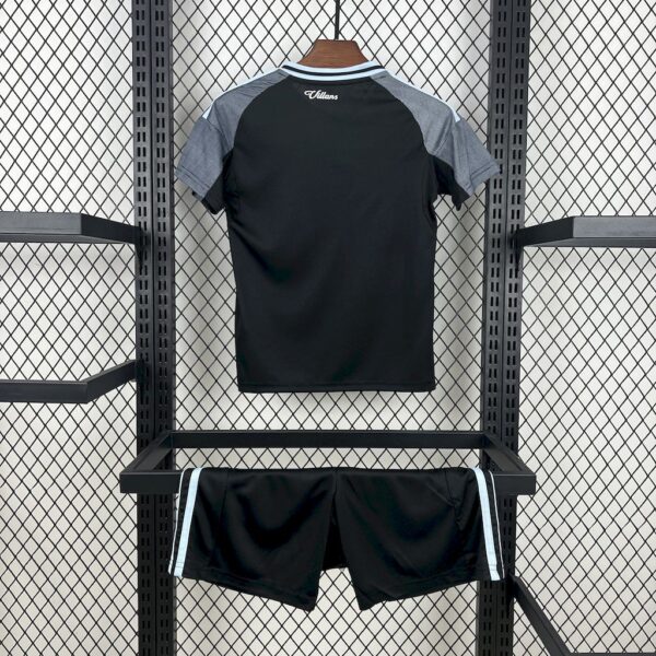 Aston Villa 2025/26 Away Kids Kit - Image 2
