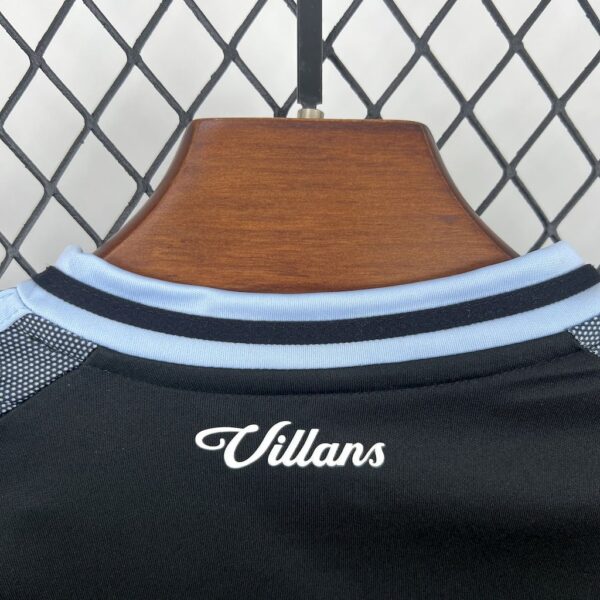 Aston Villa 2025/26 Away Kids Kit - Image 3