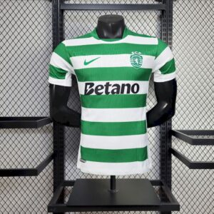 Mens Sporting CP 2025/26 Home Jersey Player Version