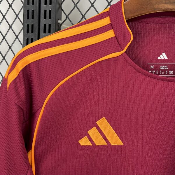 As Roma 2025/26 Home Jersey - Image 7