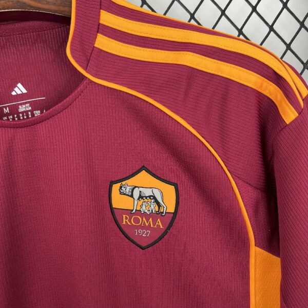 As Roma 2025/26 Home Jersey - Image 6