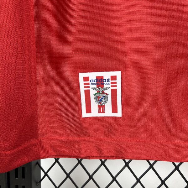 Benfica 1998/99 Home Retro Jersey - Image 4