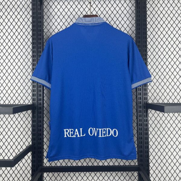 Real Oviedo 1996/97 Home Retro Jersey - Image 2