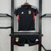 Kids Benfica 2025/26 Black Pre-Match Kit