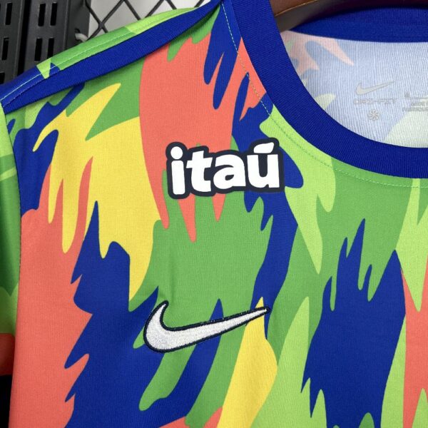 Brazil 2025/26 Pre-Match Training Jersey - Image 6