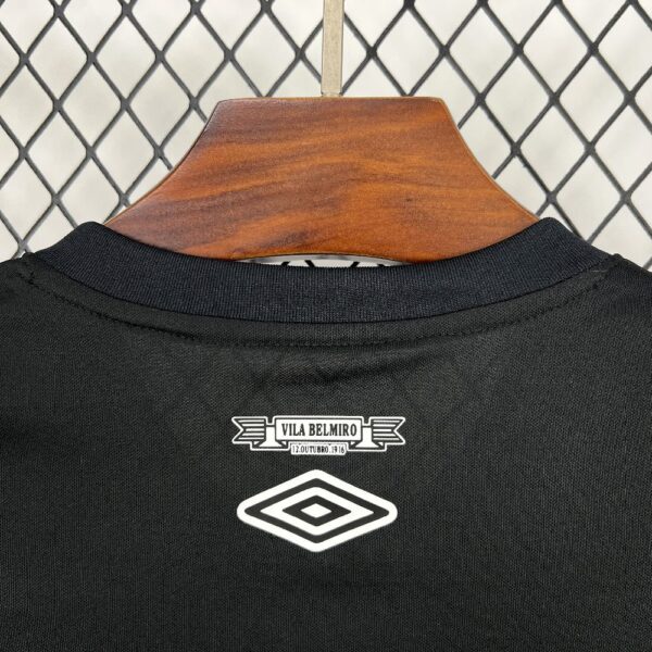 Santos 2025/26 Black Special Edition Jersey - Image 4