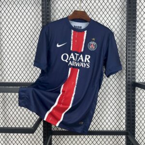 Mens Paris Saint-Germain 2024/25 Home Jersey (with stars)