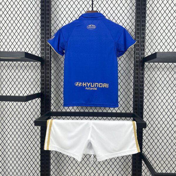 Real Oviedo 2025/26 Home Kids Kit - Image 2