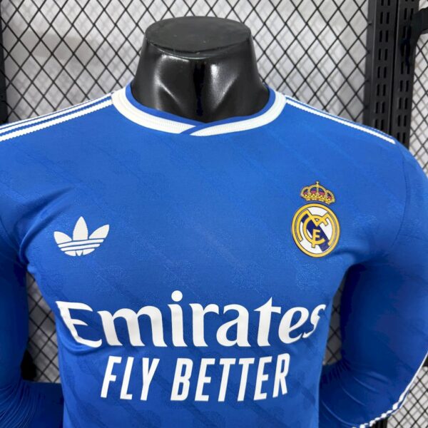 Real Madrid 2025/26 Third Long Sleeves Jersey Player Version - Image 9