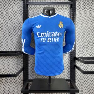 Real Madrid 2025/26 Third Long Sleeves Jersey Player Version