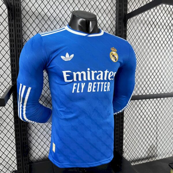 Real Madrid 2025/26 Third Long Sleeves Jersey Player Version - Image 6