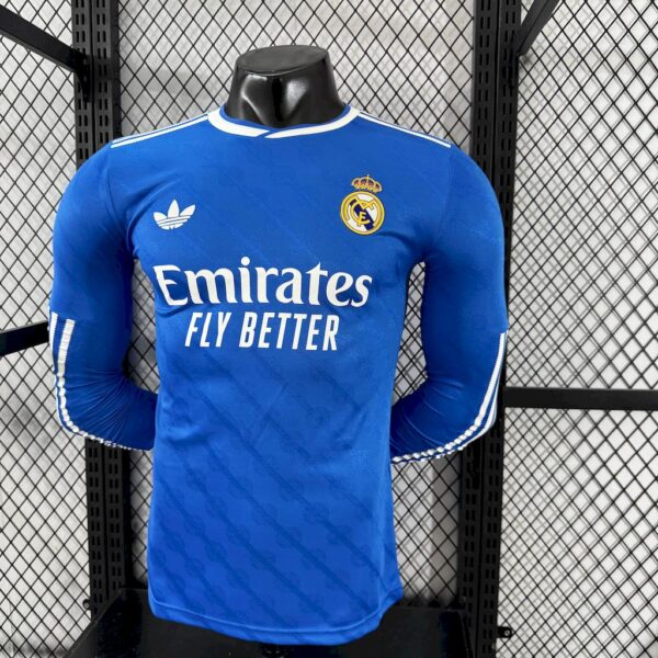 Real Madrid 2025/26 Third Long Sleeves Jersey Player Version - Image 5