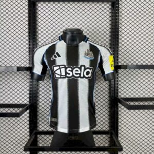 Mens Newcastle United 2025/26 Home Jersey Player Version