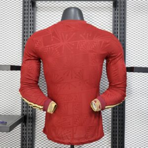 Player Mexico Special Edition Long Sleeve 2526 New Season Football Jersey Sports Shirt 8
