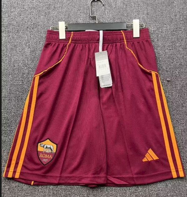 As Roma 2025/26 Home Shorts