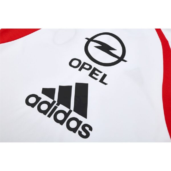 Unisex Ac Milan 2003/04 1/4 Zip Sweatshirt Retro Style - Image 7