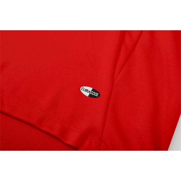 Unisex Ac Milan 2004/05 1/4 Zip Sweatshirt Retro Style - Image 7