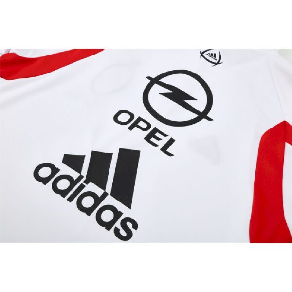 Unisex Ac Milan 2005/06 1/4 Zip Sweatshirt Retro Style - Image 7